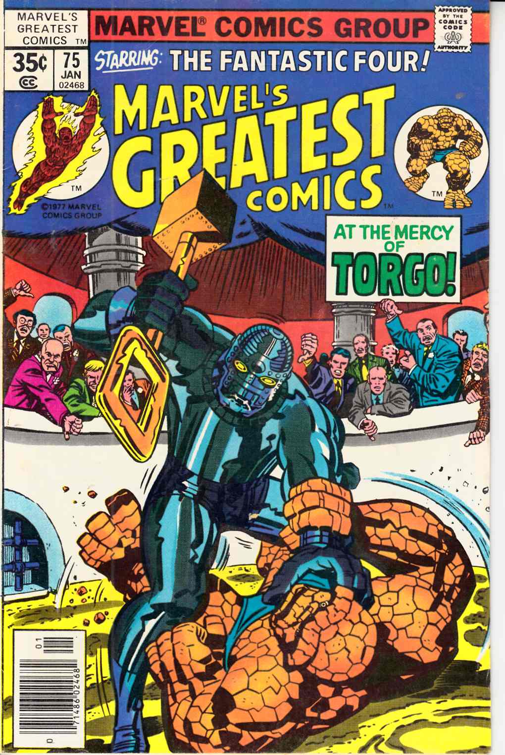 Marvel's Greatest Comics #75 Very Good Plus (4.5) [Marvel Comic] THUMBNAIL