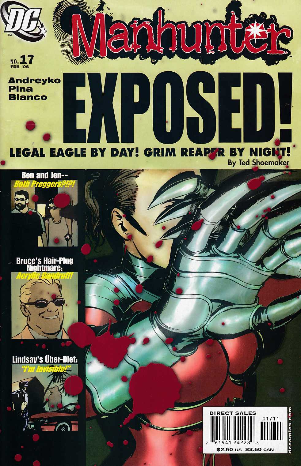 Manhunter #17 Near Mint (9.4) [DC Comic] THUMBNAIL