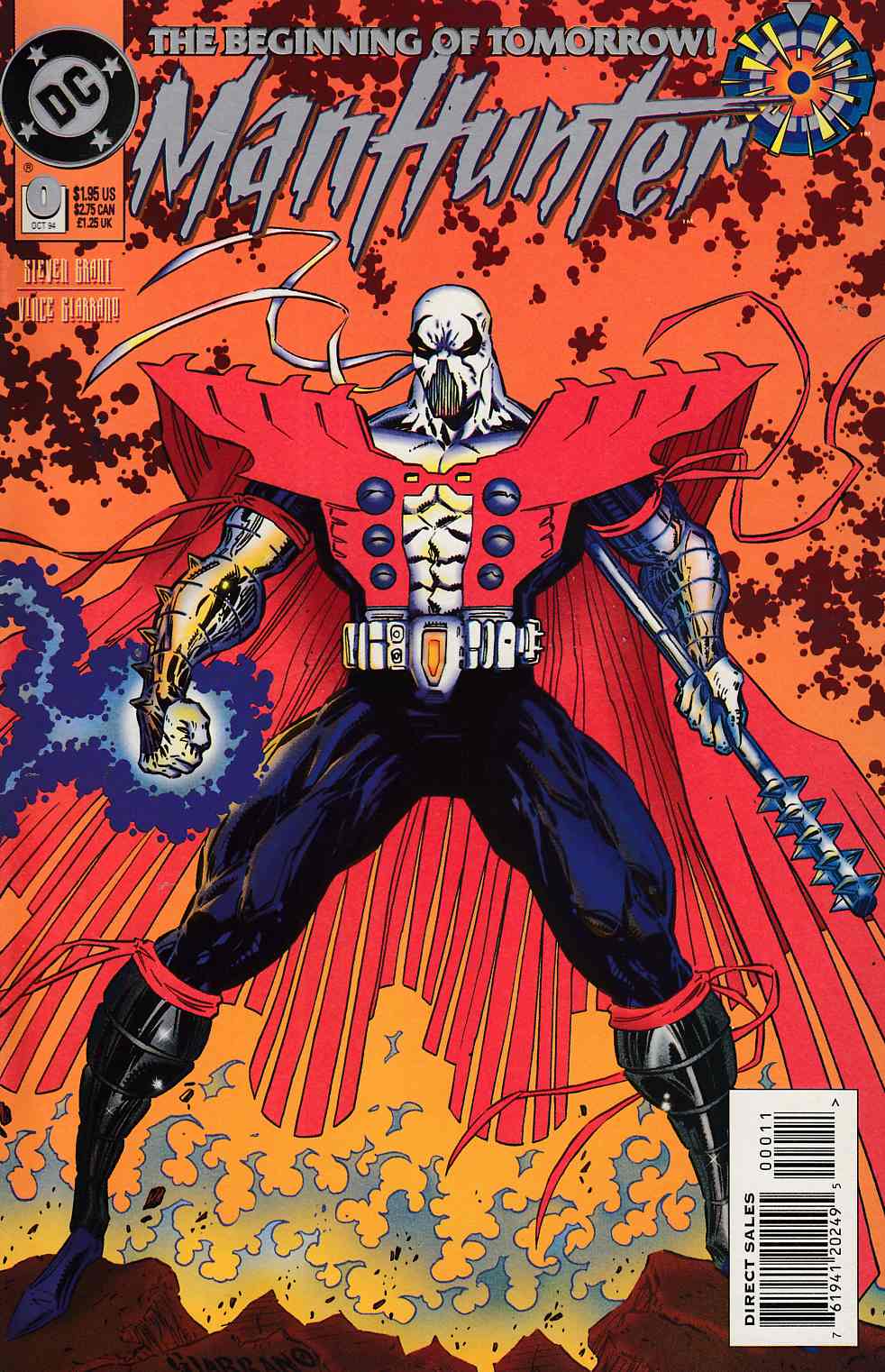 Manhunter #0 Near Mint (9.4) [DC Comic] LARGE