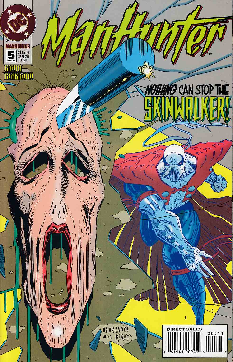 Manhunter #5 Near Mint (9.4) [DC Comic] LARGE