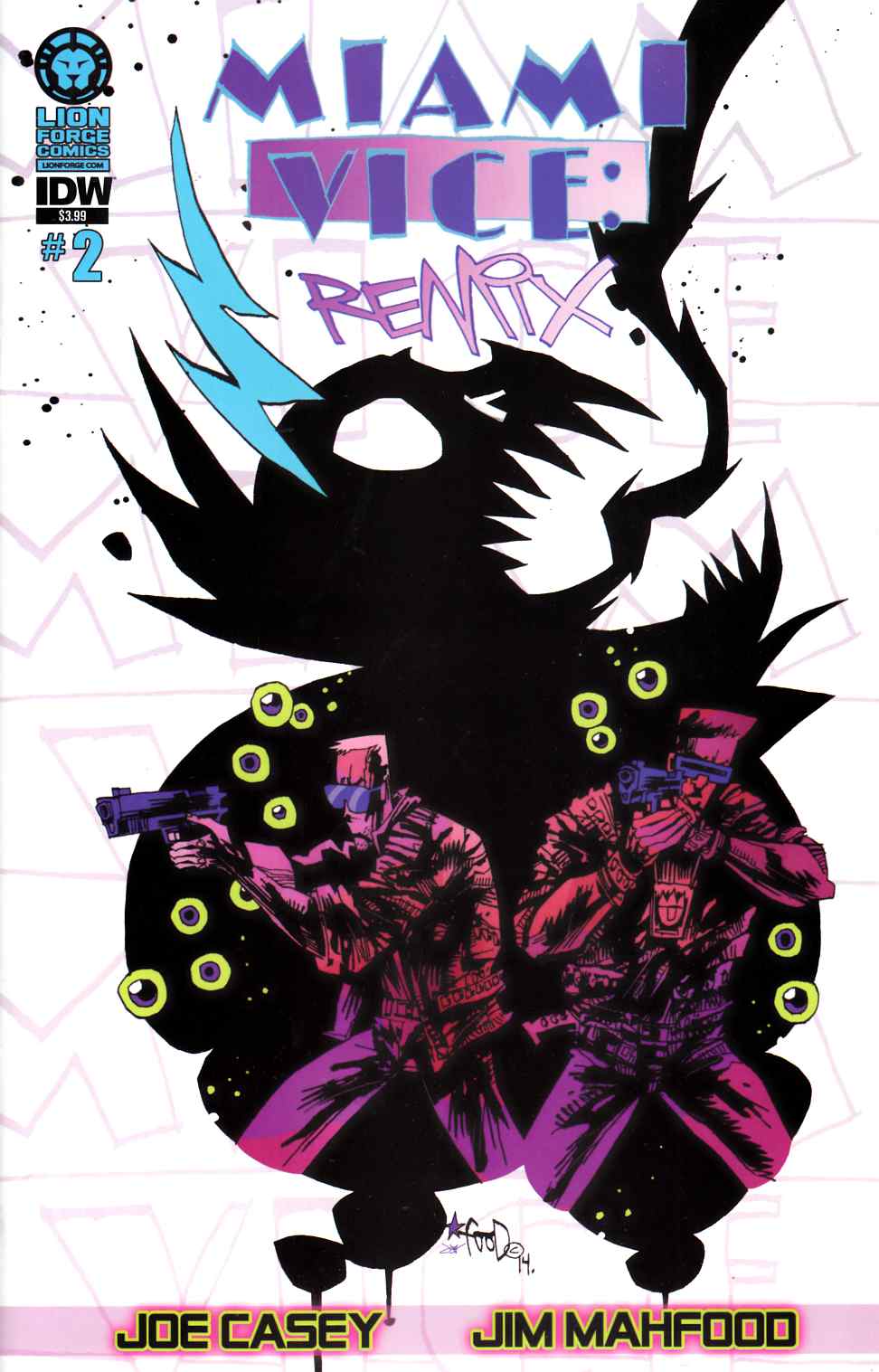 Miami Vice Remix #2 [IDW Comic] LARGE