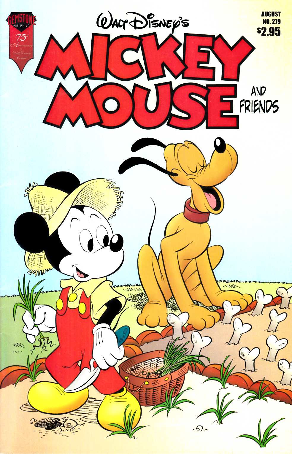 Mickey Mouse and Friends #279 Very Fine (8.0) [Gemstone Comic] LARGE