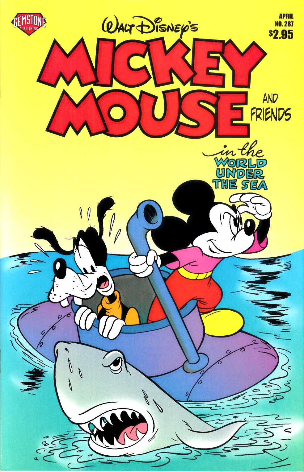 Mickey Mouse and Friends #287 Very Fine (8.0) [Gemstone Comic] LARGE