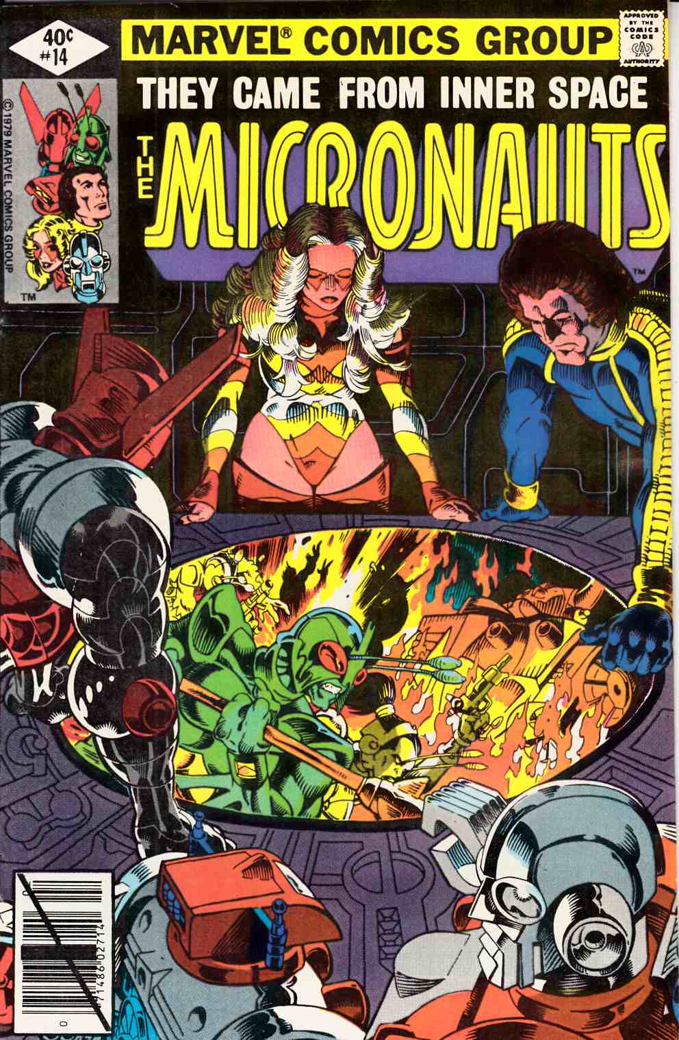 Micronauts #14 Very Fine (8.0) [Marvel Comic] THUMBNAIL