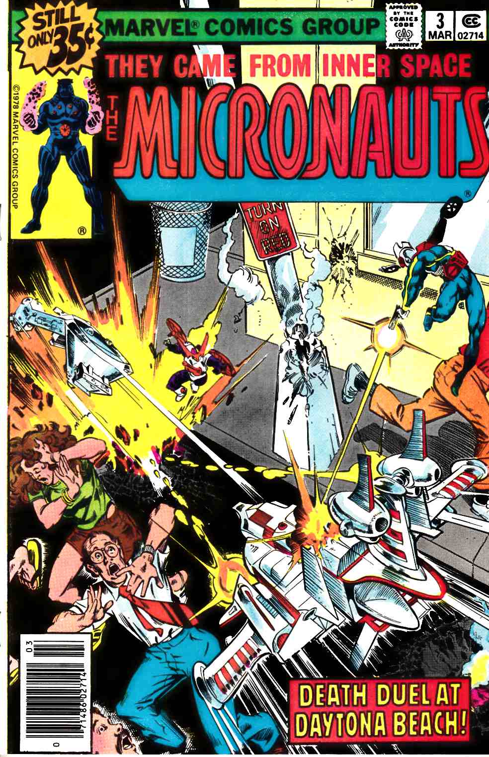 Micronauts #3 Very Fine (8.0) [Marvel Comic] LARGE