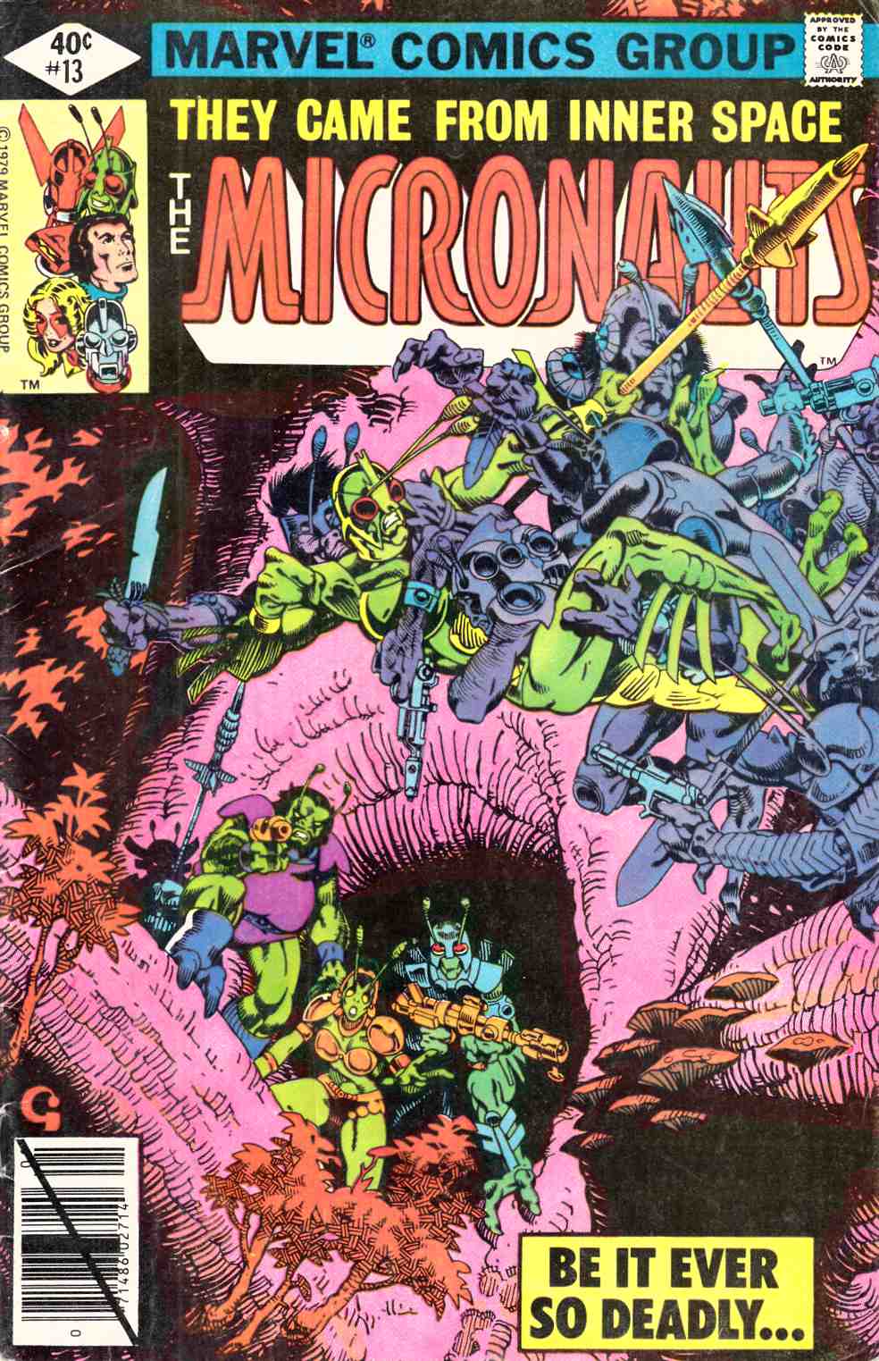 Micronauts #13 Very Good (4.0) [Marvel Comic] THUMBNAIL