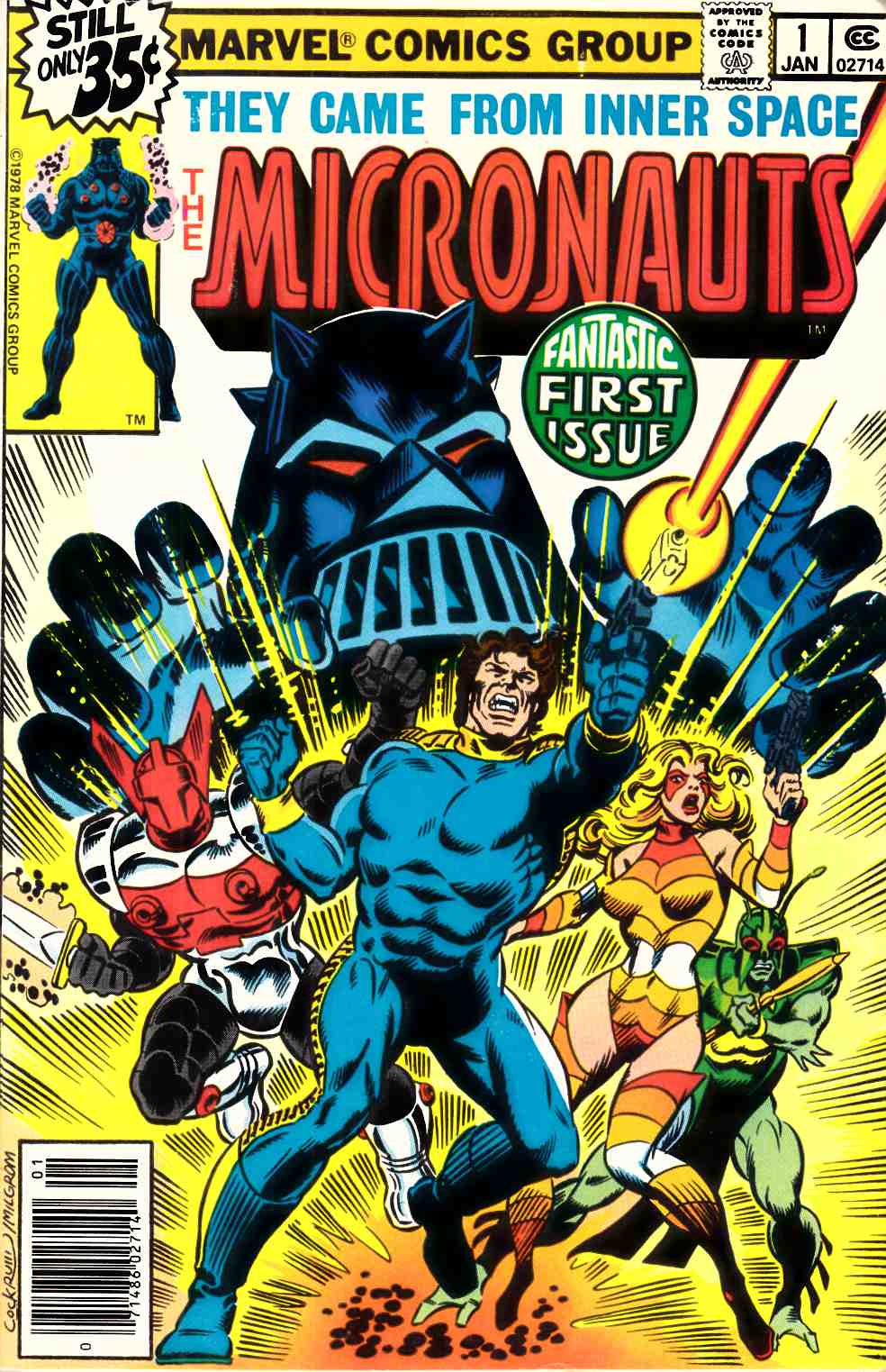 Micronauts #1 Fine (6.0) [Marvel Comic] LARGE