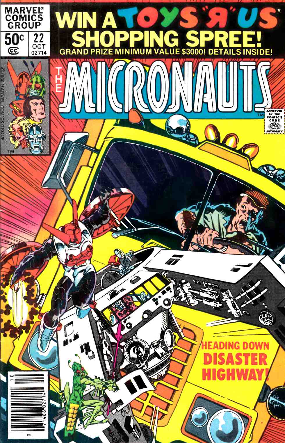 Micronauts #22 Newsstand Edition Very Good (4.0) [Marvel Comic] THUMBNAIL