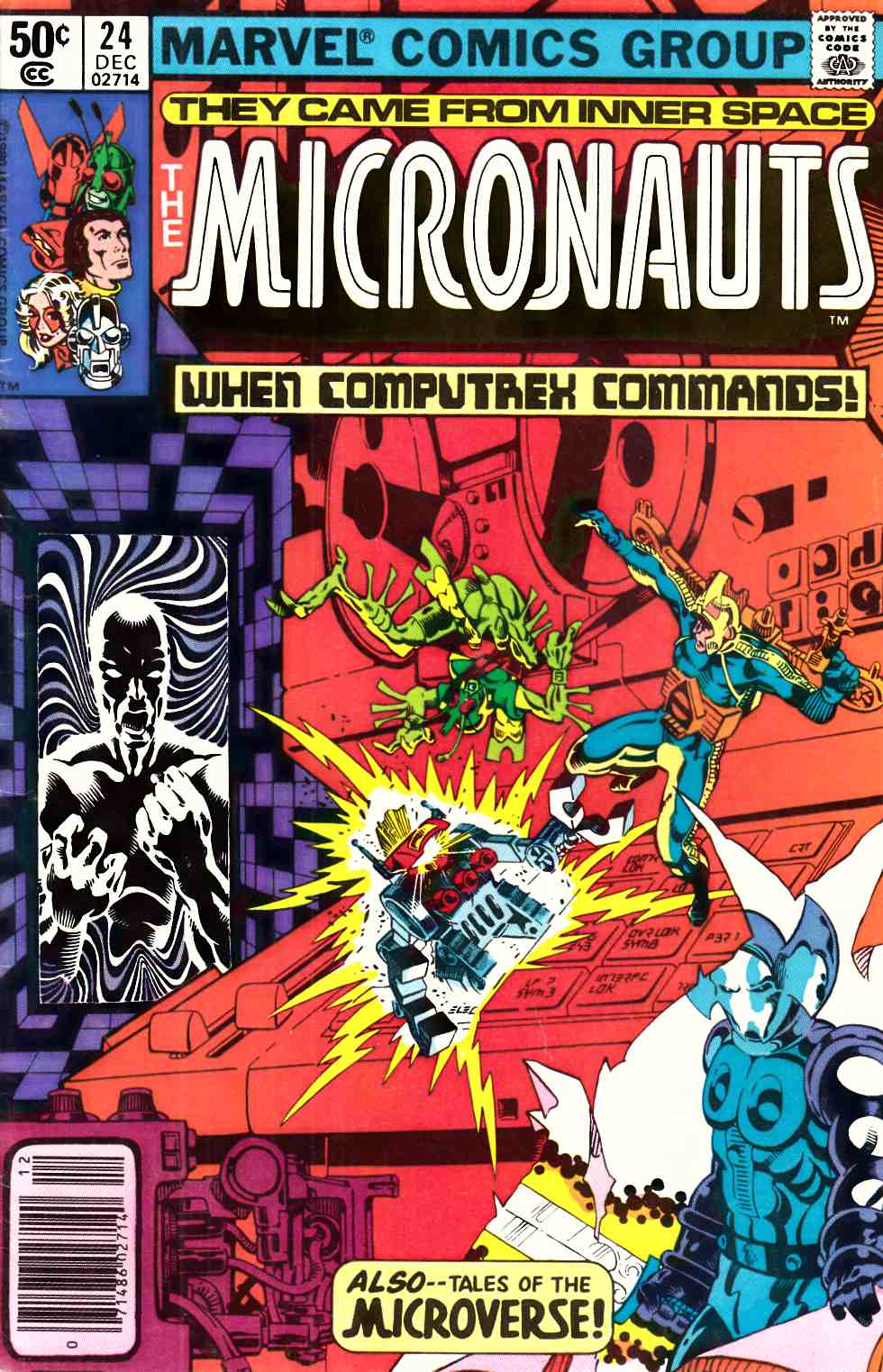 Micronauts #24 Newsstand Edition Fine (6.0) [Marvel Comic] THUMBNAIL