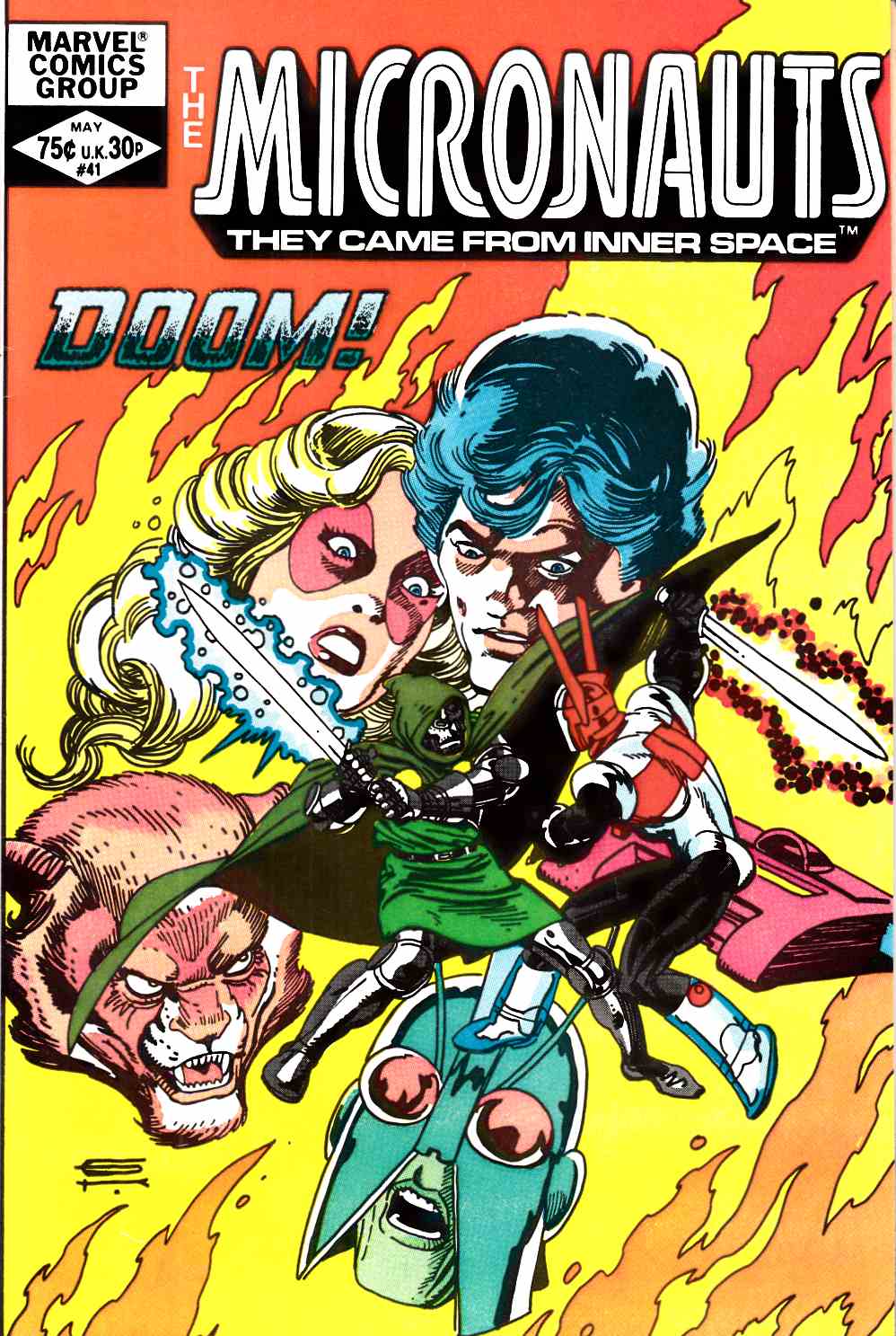 Micronauts #41 Very Fine (8.0) [Marvel Comic] THUMBNAIL