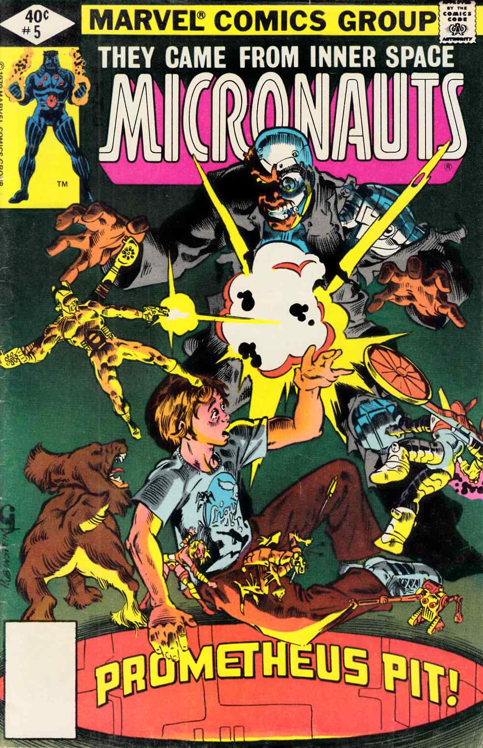 Micronauts #5 Very Good (4.0) [Marvel Comic] THUMBNAIL