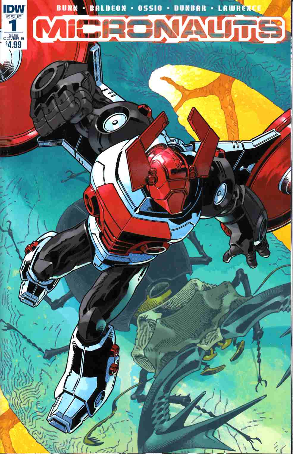 Micronauts #1 Subscription Variant B Cover [IDW Comic] THUMBNAIL