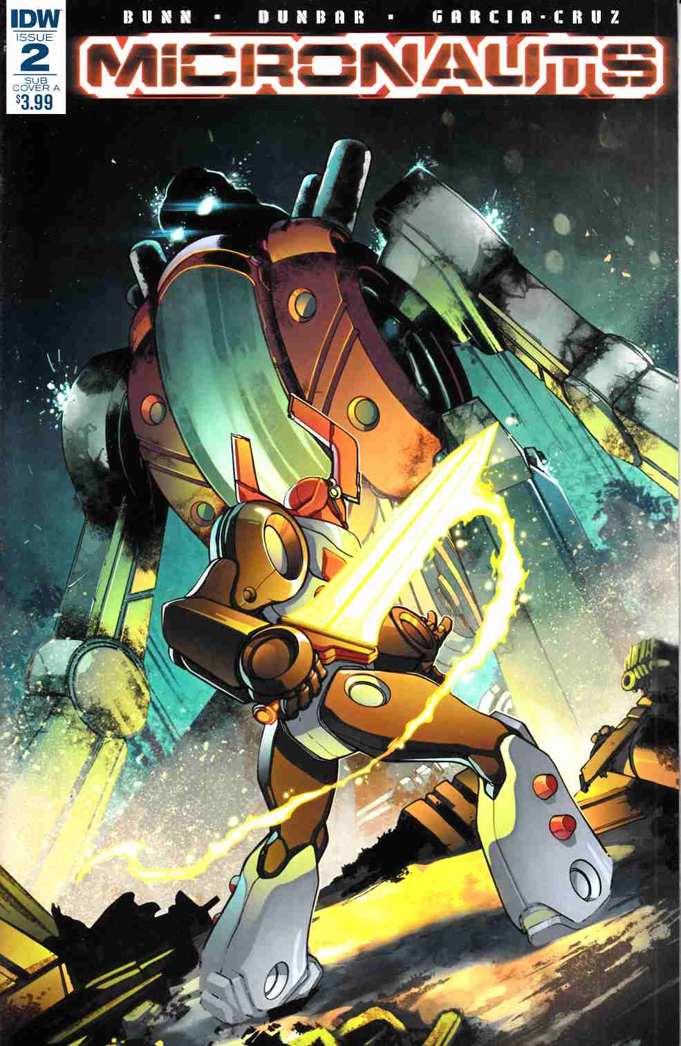 Micronauts #2 Subscription Cover A [IDW Comic] THUMBNAIL