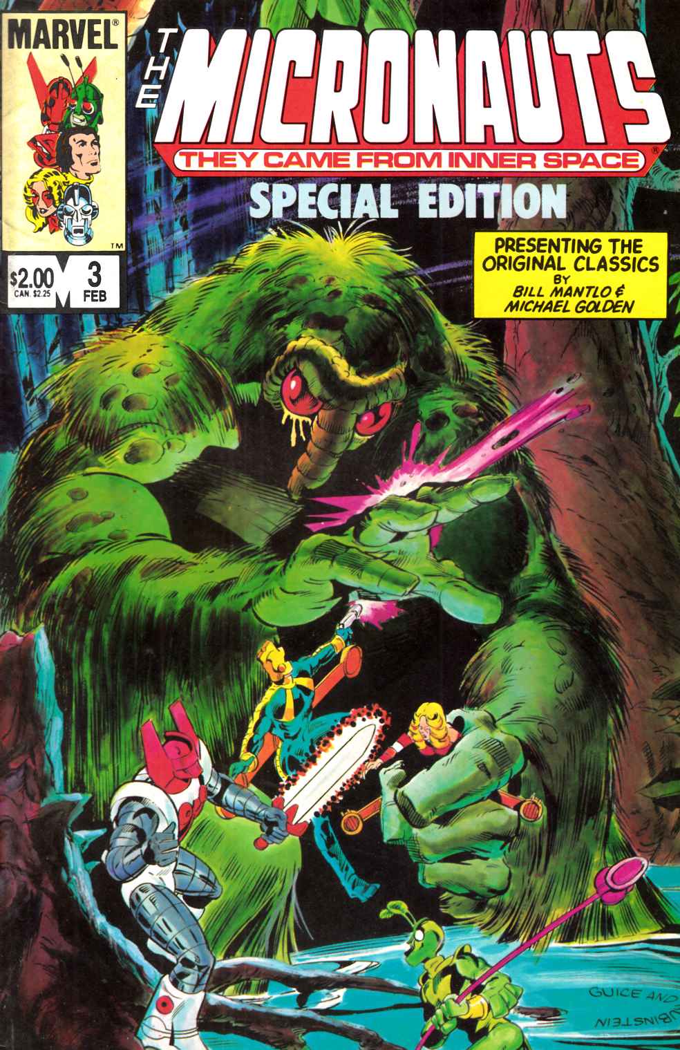 Micronauts Special Edition #3 Very Fine (8.0) [Marvel Comic] THUMBNAIL
