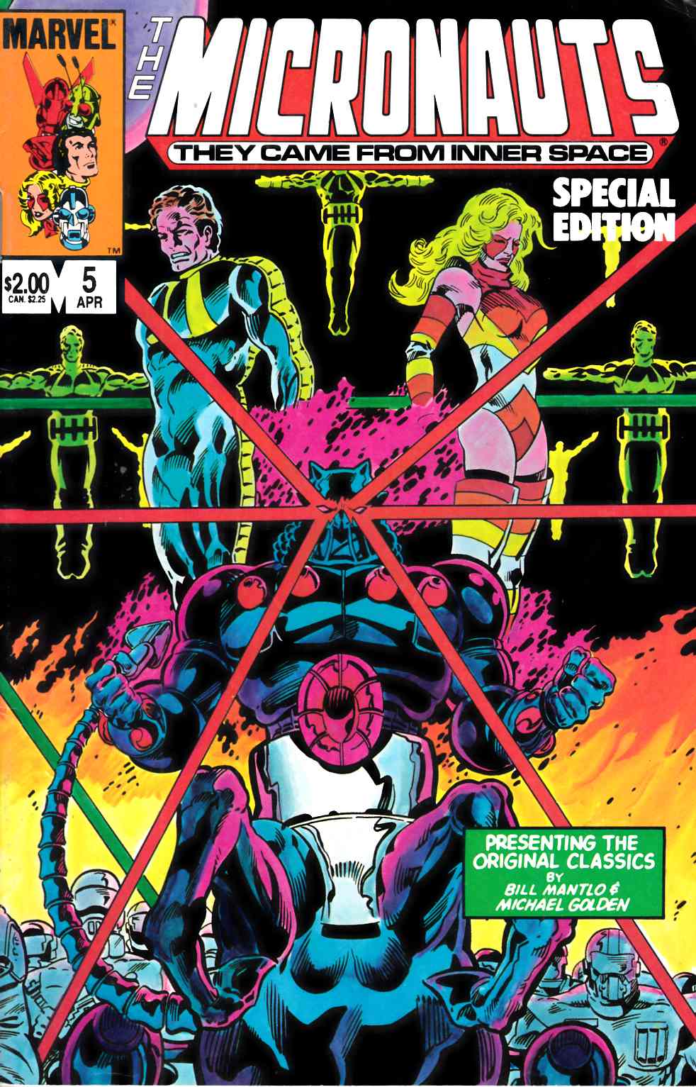 Micronauts Special Edition #5 Fine (6.0) [Marvel Comic] THUMBNAIL