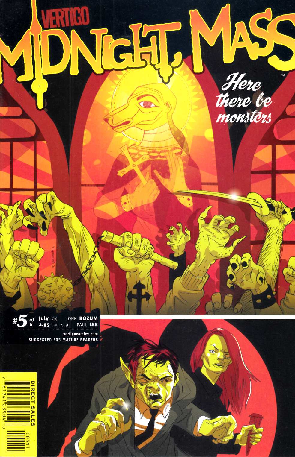 Midnight Mass Here There be Monsters #5 Near Mint (9.4) [DC Comic] THUMBNAIL