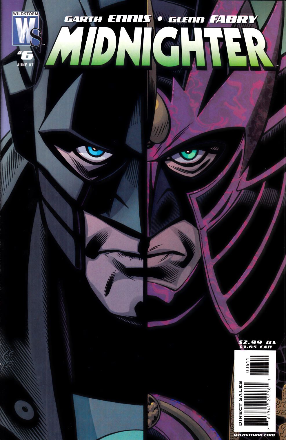 Midnighter #6 Near Mint (9.4) [DC Comic] LARGE