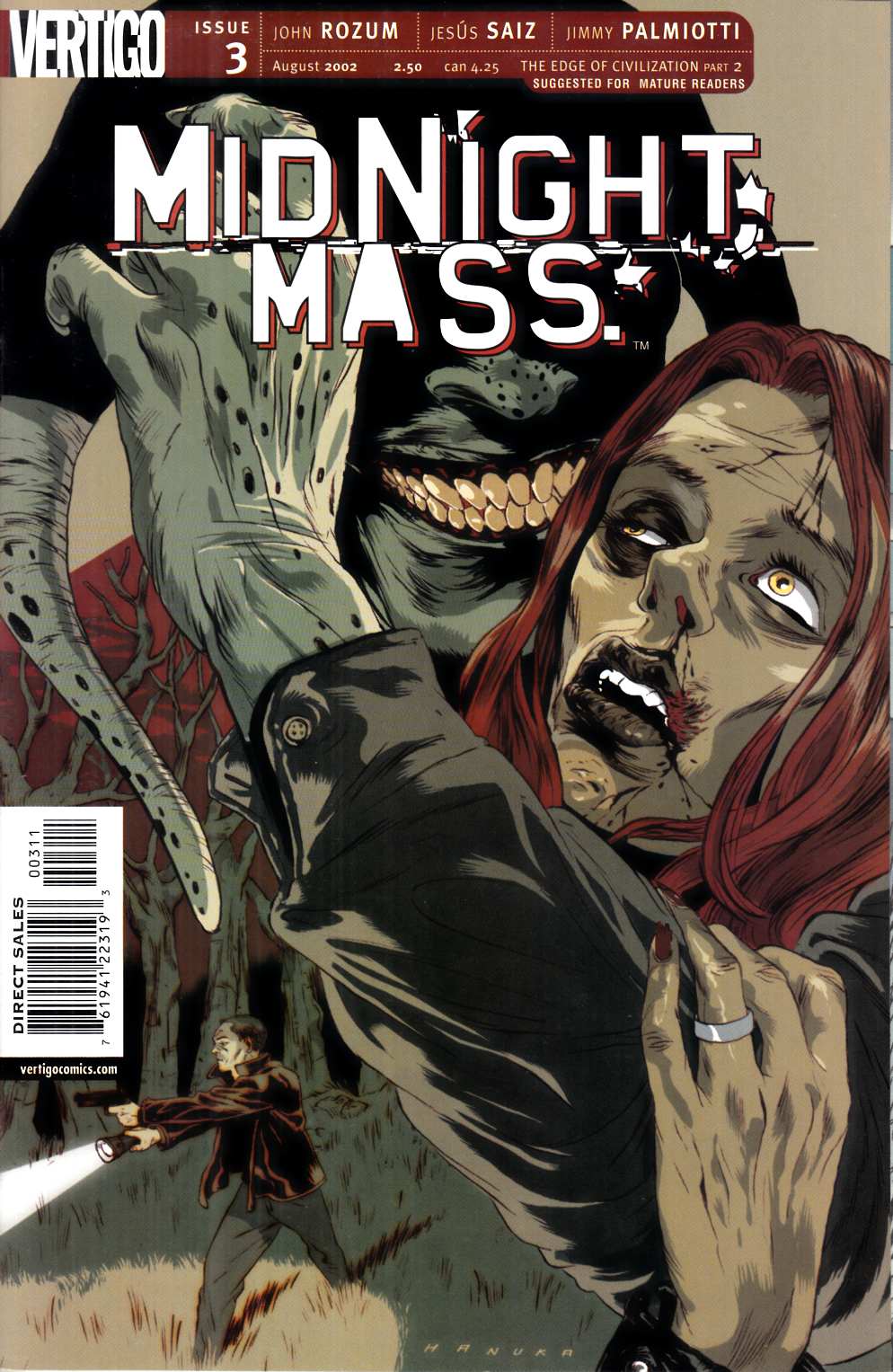 Midnight Mass #3 Near Mint (9.4) [DC Comic] LARGE