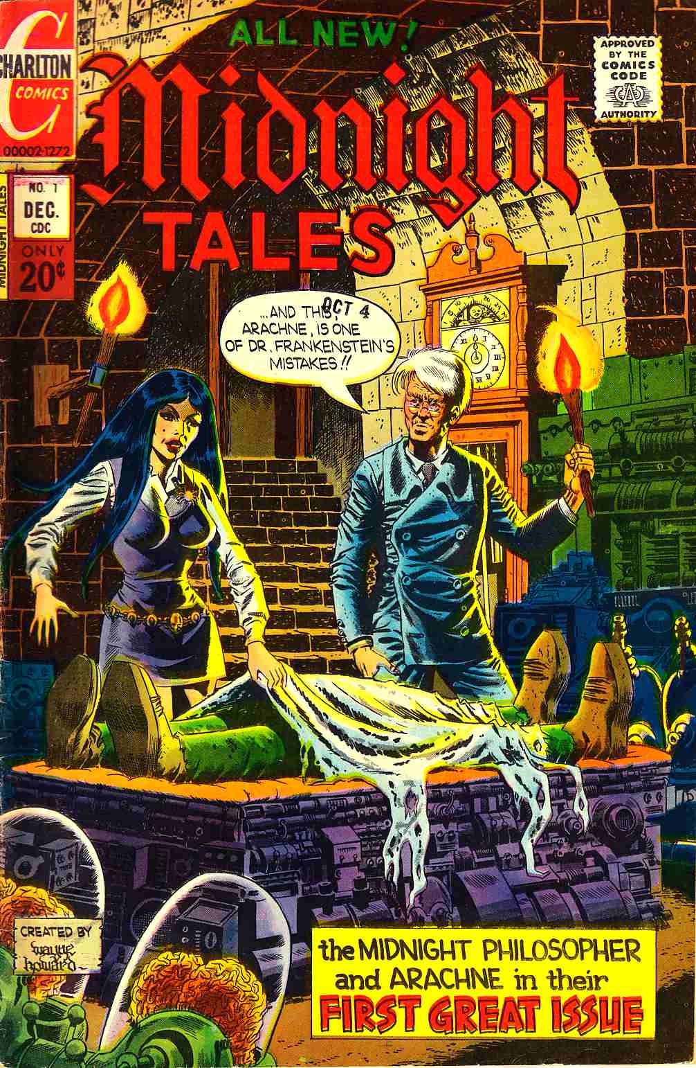 Midnight Tales #1 [Charlton Comic] LARGE