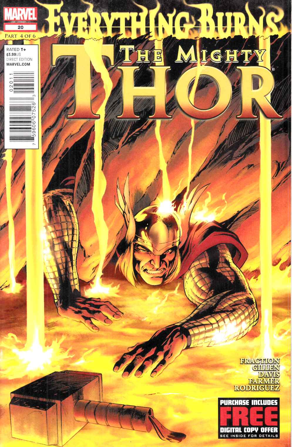 Mighty Thor #20 Near Mint (9.4) [Marvel Comic] LARGE