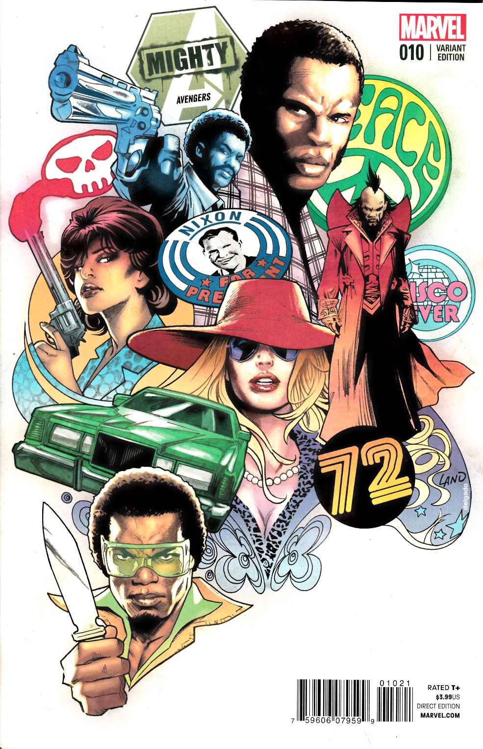 Mighty Avengers #10 Teaser Variant Cover [Comic] LARGE