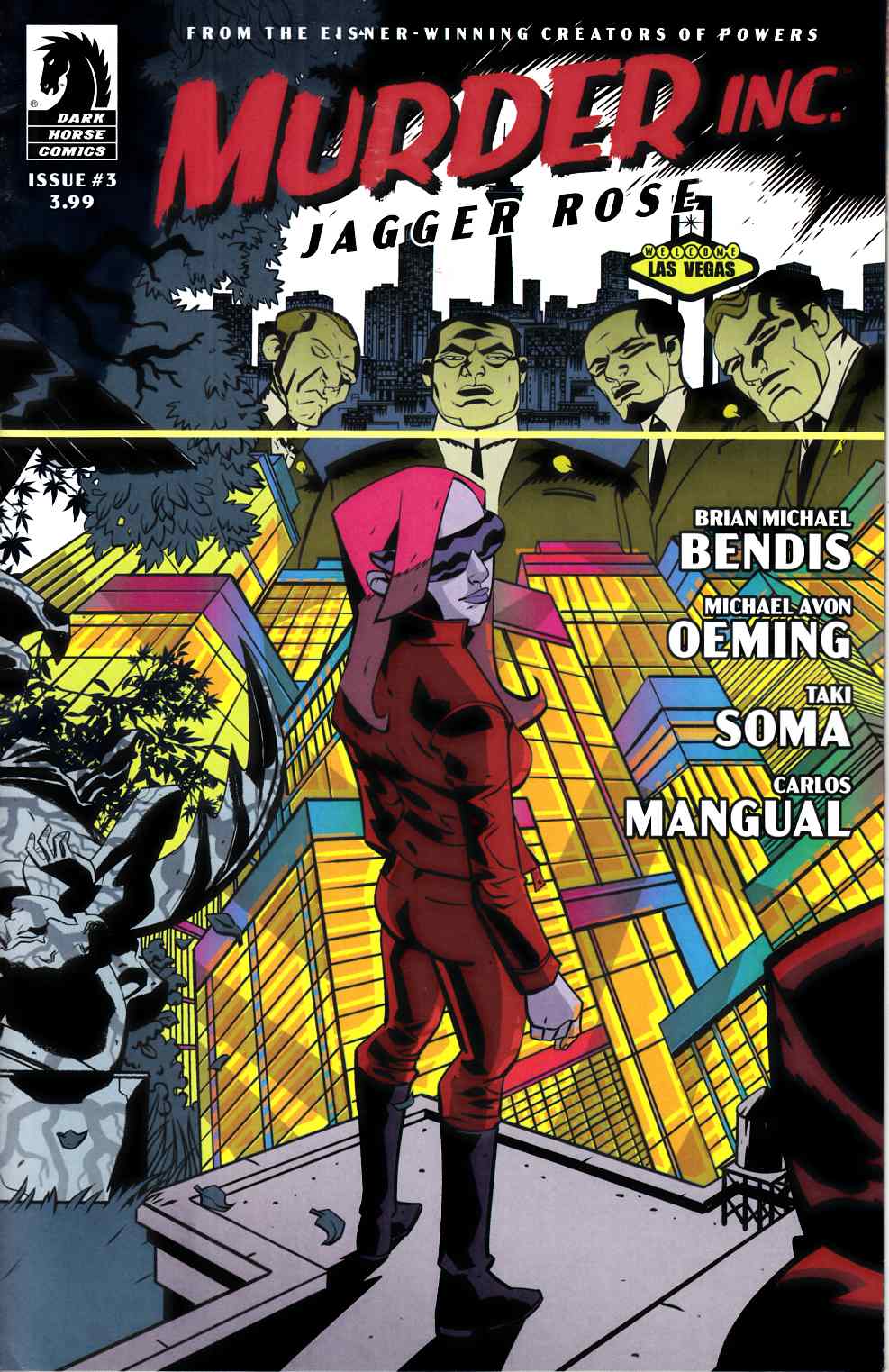 Murder Inc Jagger Rose #3 Near Mint (9.4) [Dark Horse Comic] LARGE