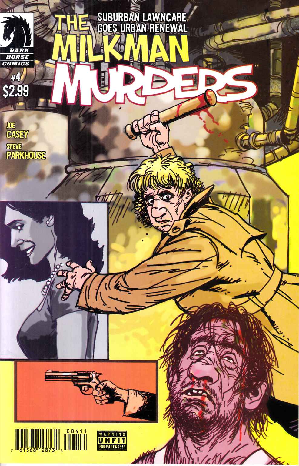 Milkman Murders #4 Near Mint (9.4) [Dark Horse Comic] LARGE
