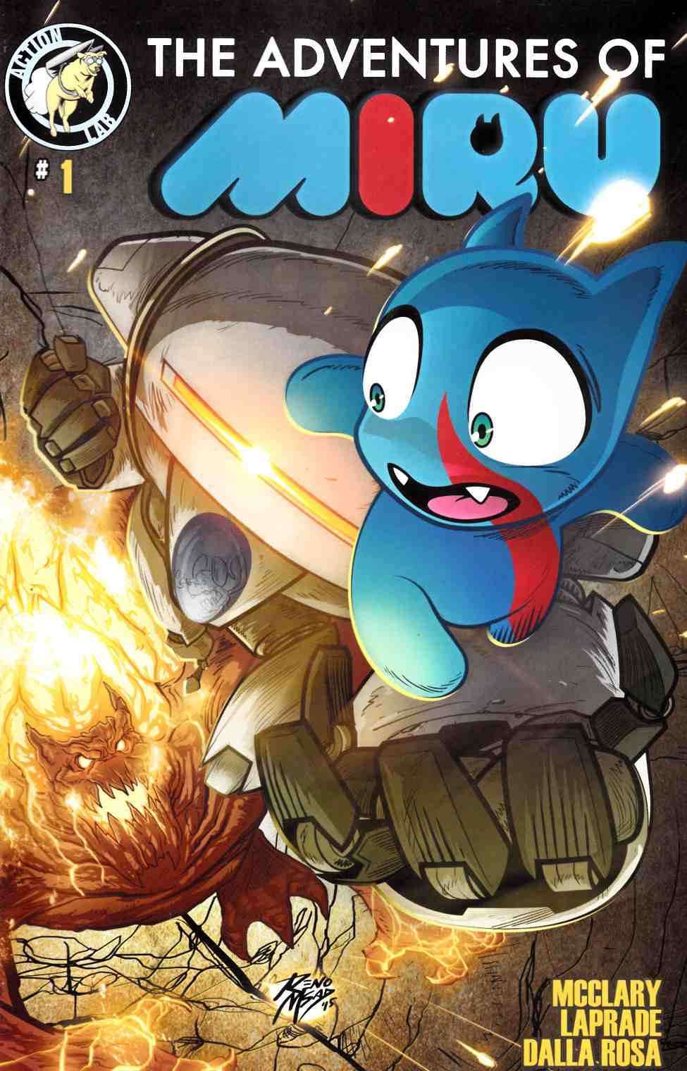 Adventures of Miru #1 Cover B [Action Lab Comic] LARGE