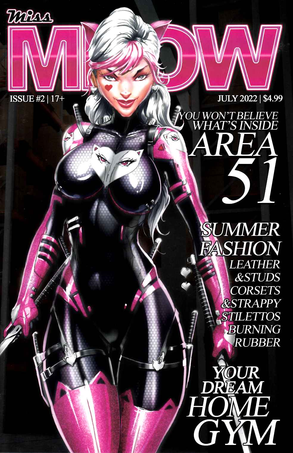 Miss Meow #2 Near Mint (9.4) [Merc Comic] LARGE