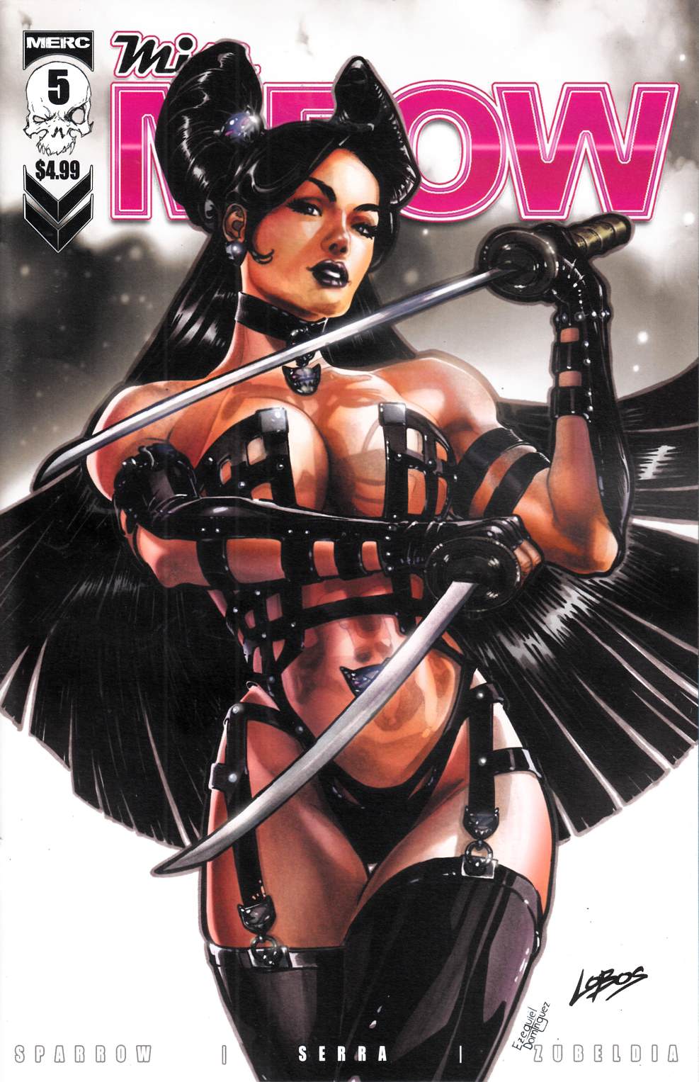 Miss Meow #5 Cover B Near Mint (9.4) [Merc Comic] THUMBNAIL