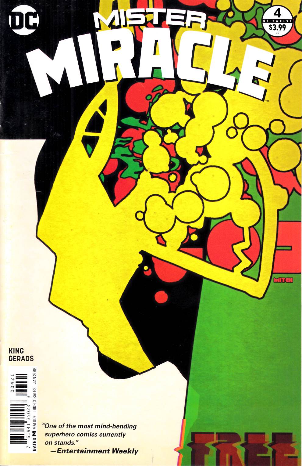 Mister Miracle #4 Gerads Variant Cover Very Fine (8.0) [DC Comic] THUMBNAIL