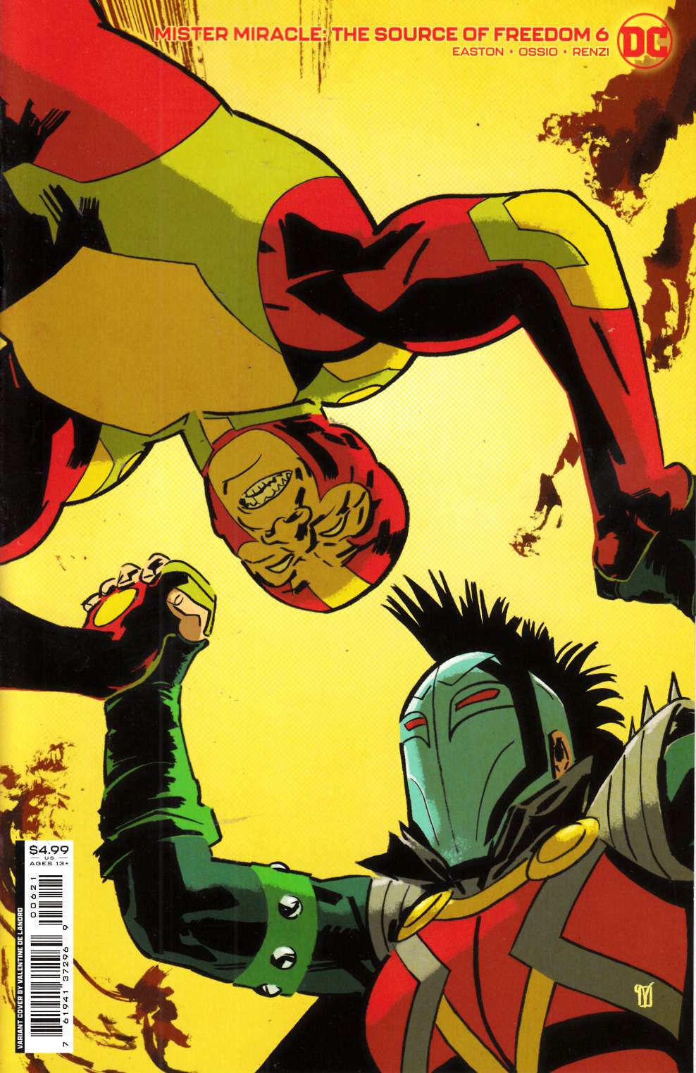 Mister Miracle the Source of Freedom #6 De Landro Variant Cover Near Mint (9.4) [DC Comic] LARGE
