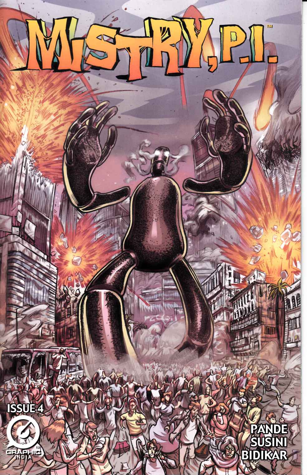 Mistry Pi #4 [Graphic India Comic] THUMBNAIL