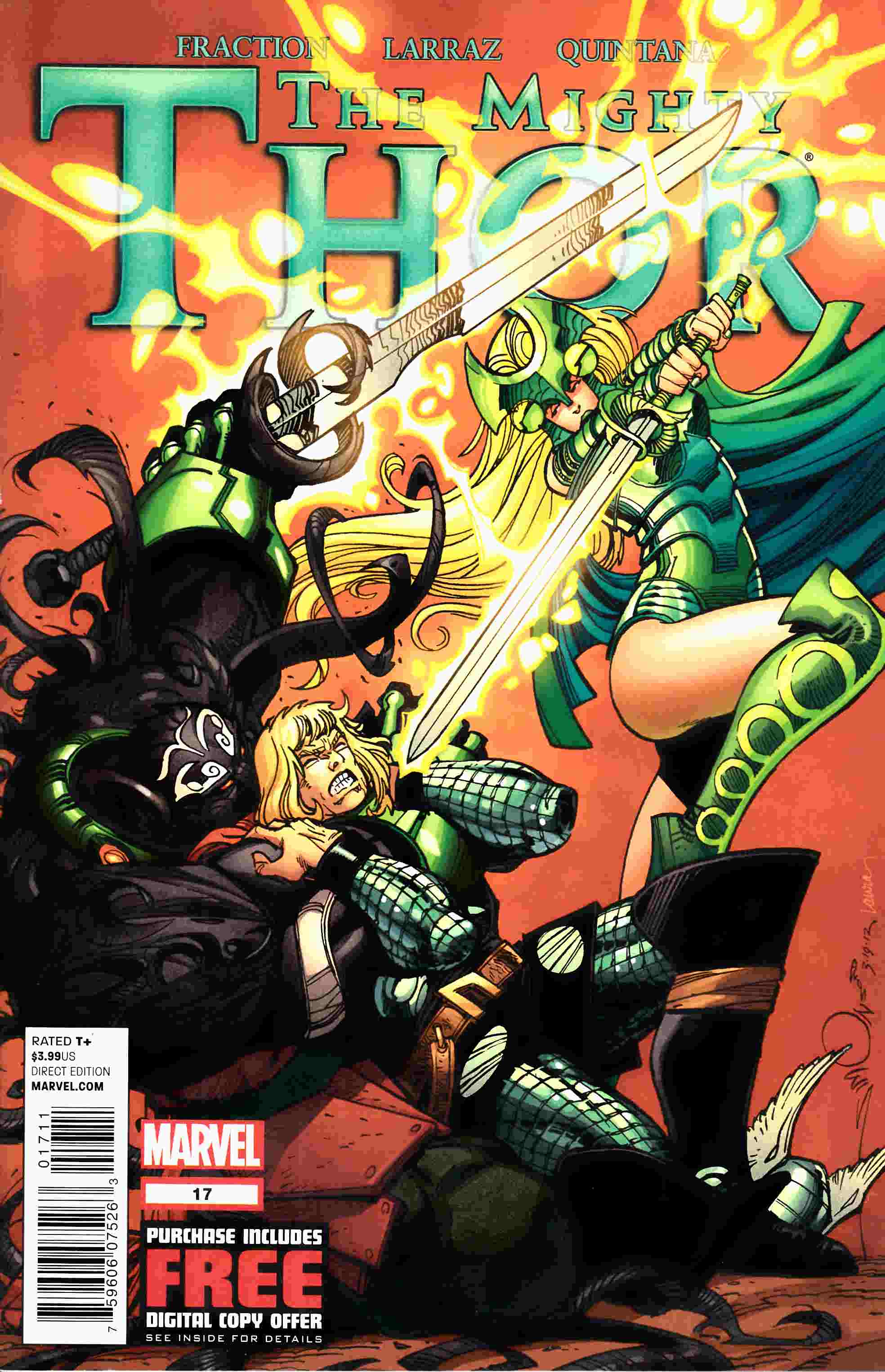 Mighty Thor #17 Near Mint (9.4) [Marvel Comic] THUMBNAIL