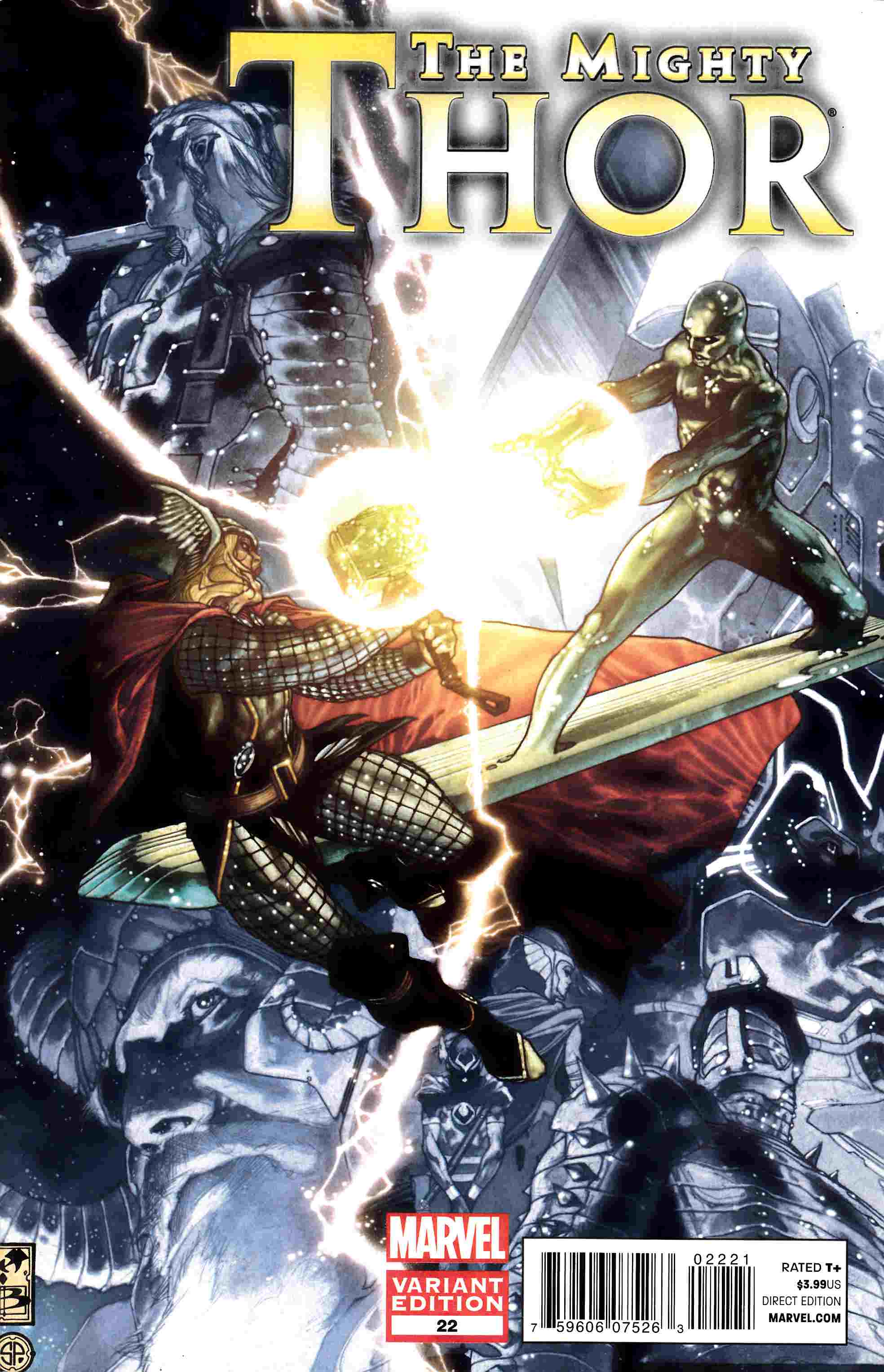 Mighty Thor #22 Bianchi Final Issue Variant Cover Near Mint (9.4) [Marvel Comic] THUMBNAIL
