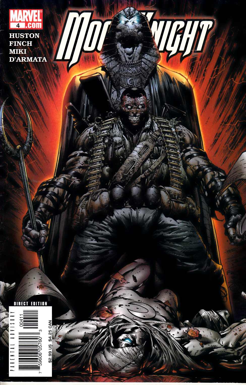 Moon Knight #4 Fine (6.0) [Marvel Comic] LARGE