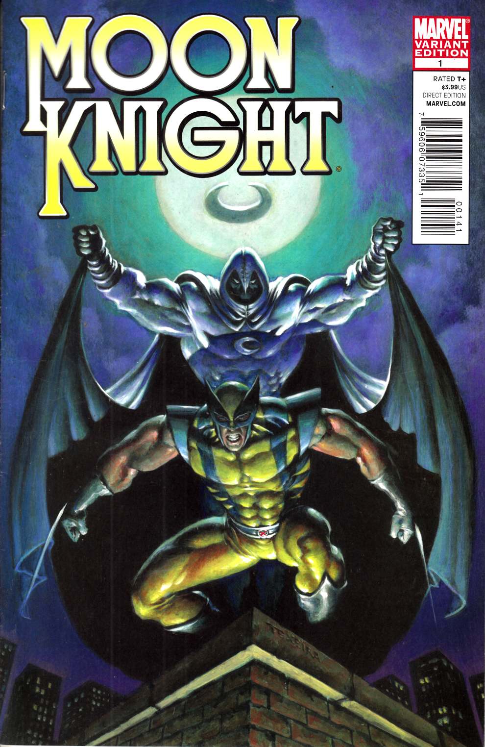 Moon Knight #1 Texeira Variant Cover Very Fine (8.0) [Marvel Comic] LARGE