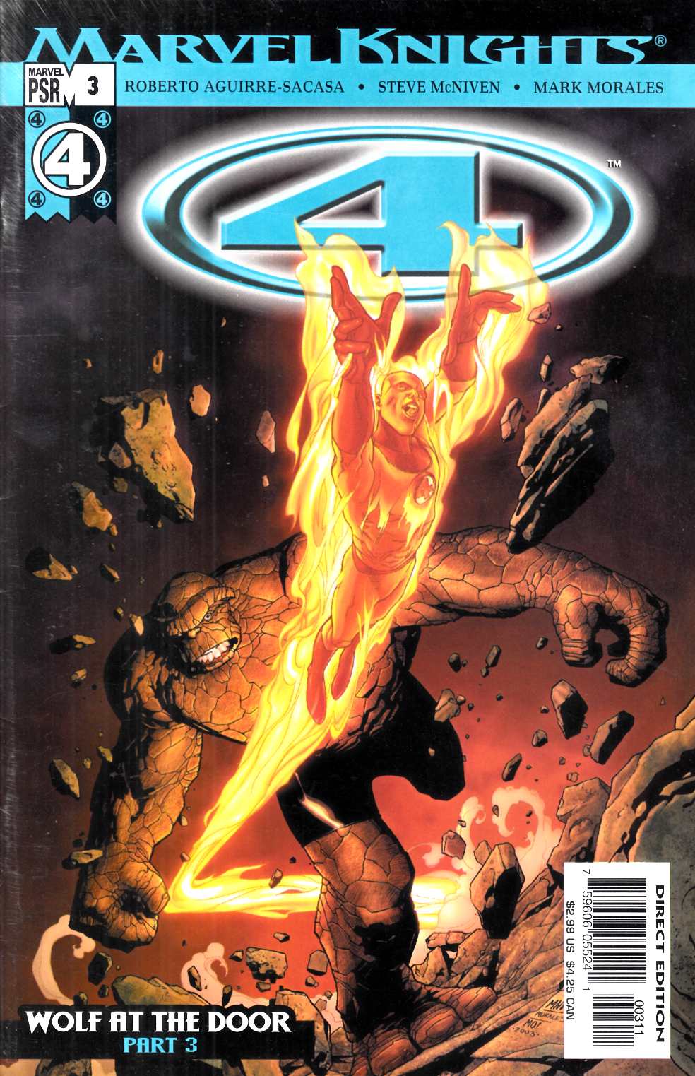 Marvel Knights 4 #3 Very Fine (8.0) [Marvel Comic] THUMBNAIL