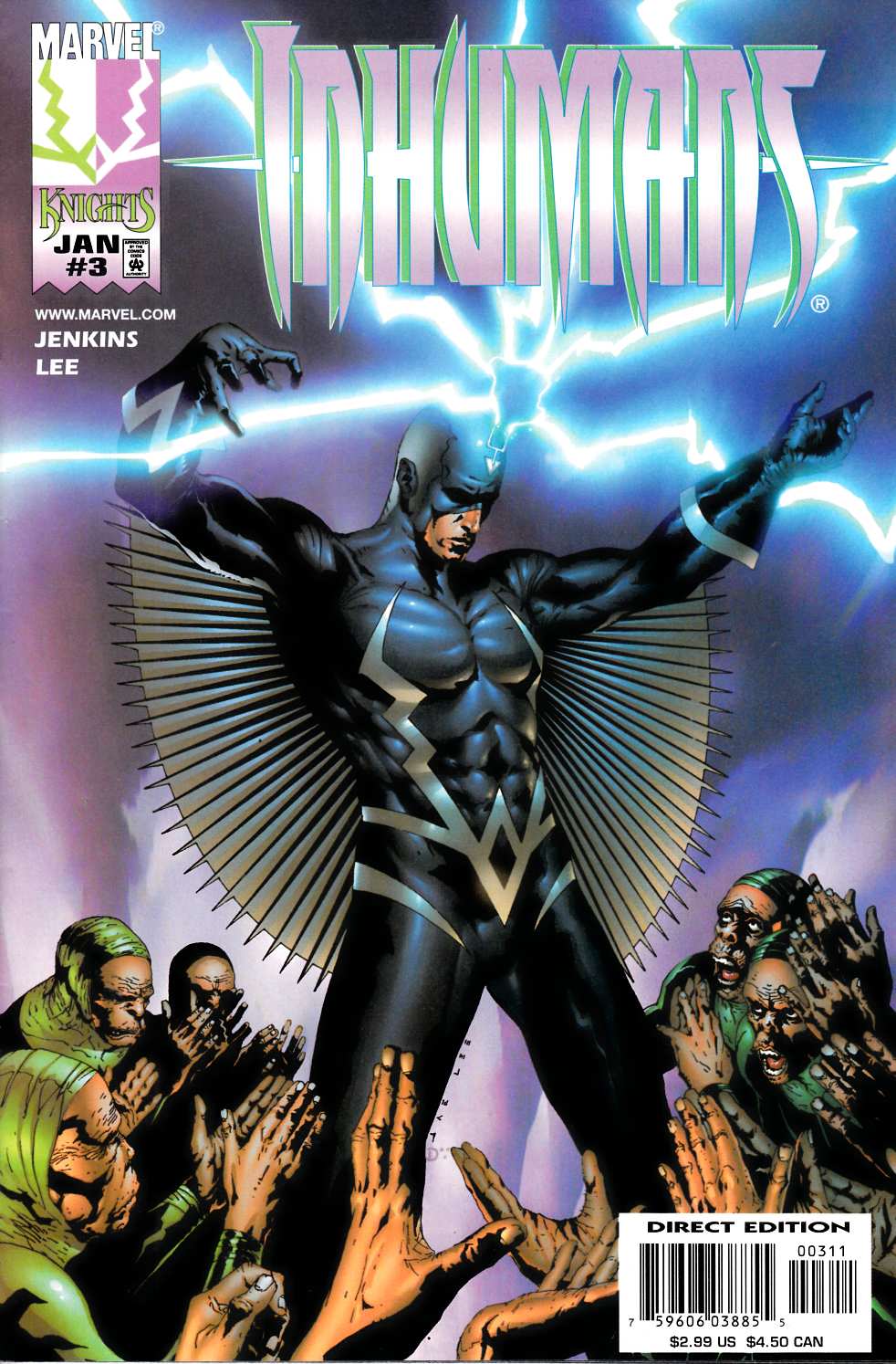 Inhumans #3 Near Mint (9.4) [Marvel Comic] LARGE
