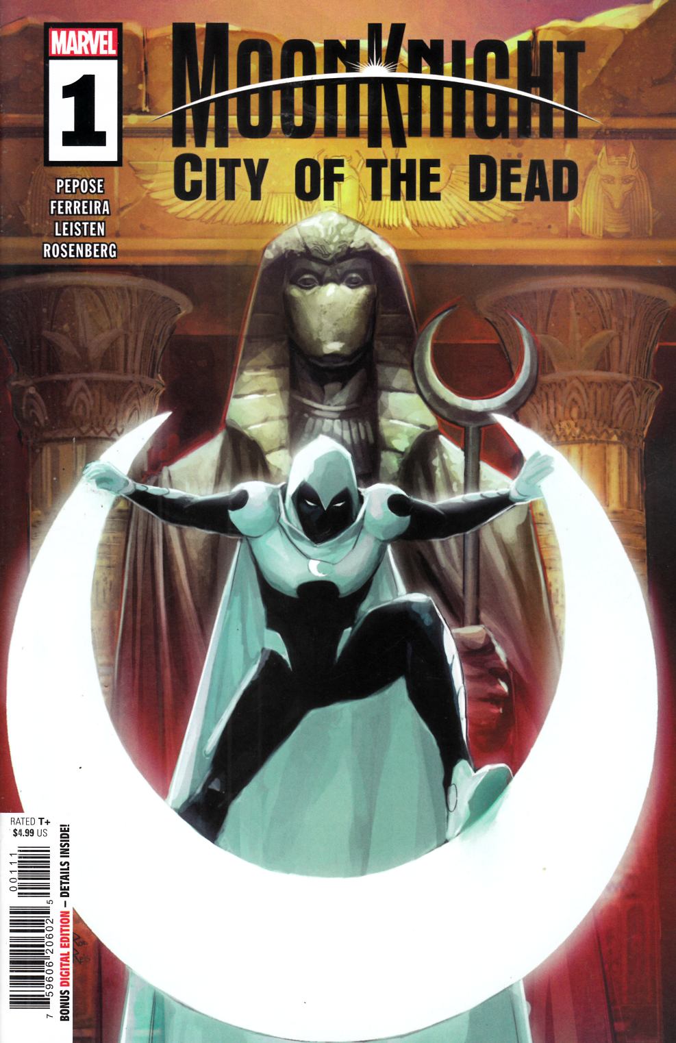 Moon Knight City of the Dead #1 Near Mint (9.4) [Marvel Comic] THUMBNAIL
