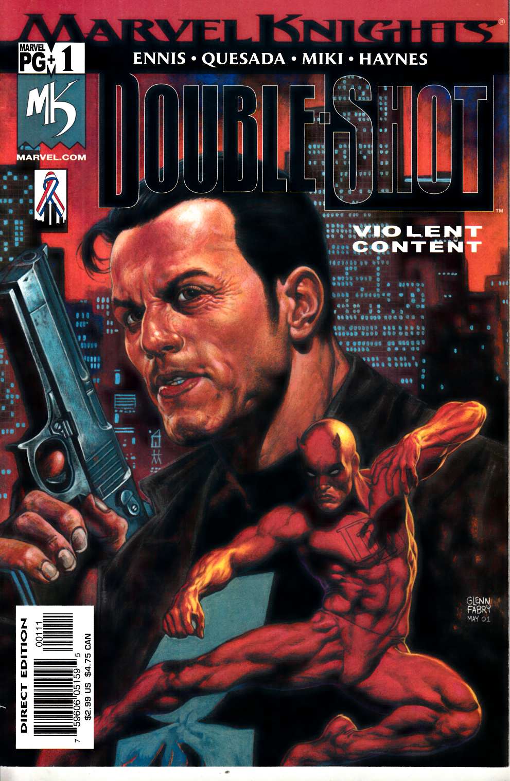 Marvel Knights Double Shot #1 Very Fine (8.0) [Marvel Comic] LARGE