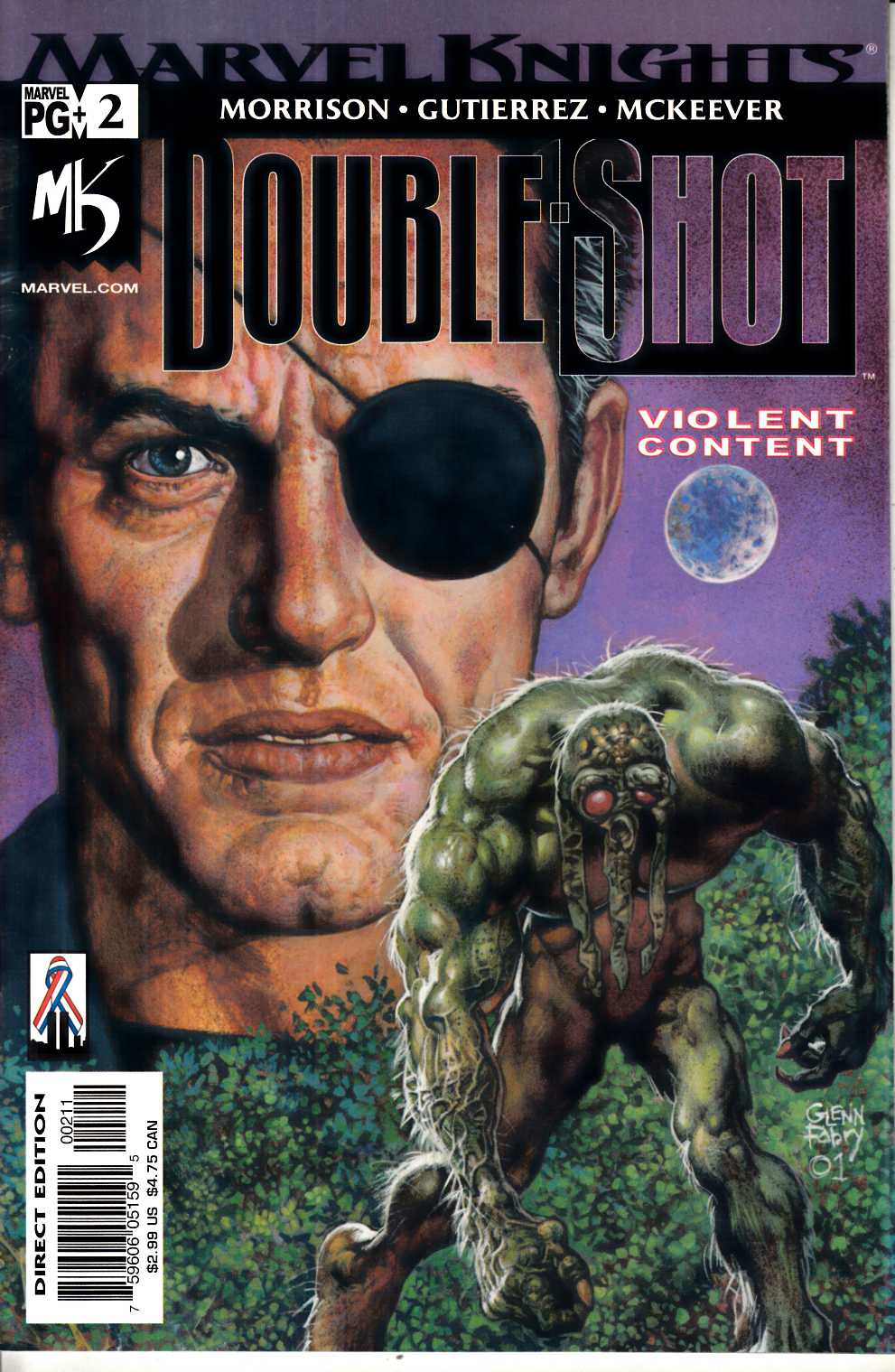 Marvel Knights Double Shot #2 Very Fine (8.0) [Marvel Comic] LARGE