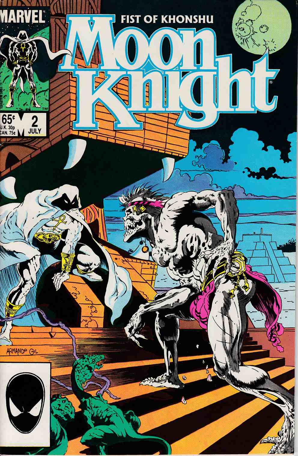 Moon Knight Fist Of Khonshu 2 Very Fine 8 0 Marvel Comic Dreamlandcomics Com Online Store