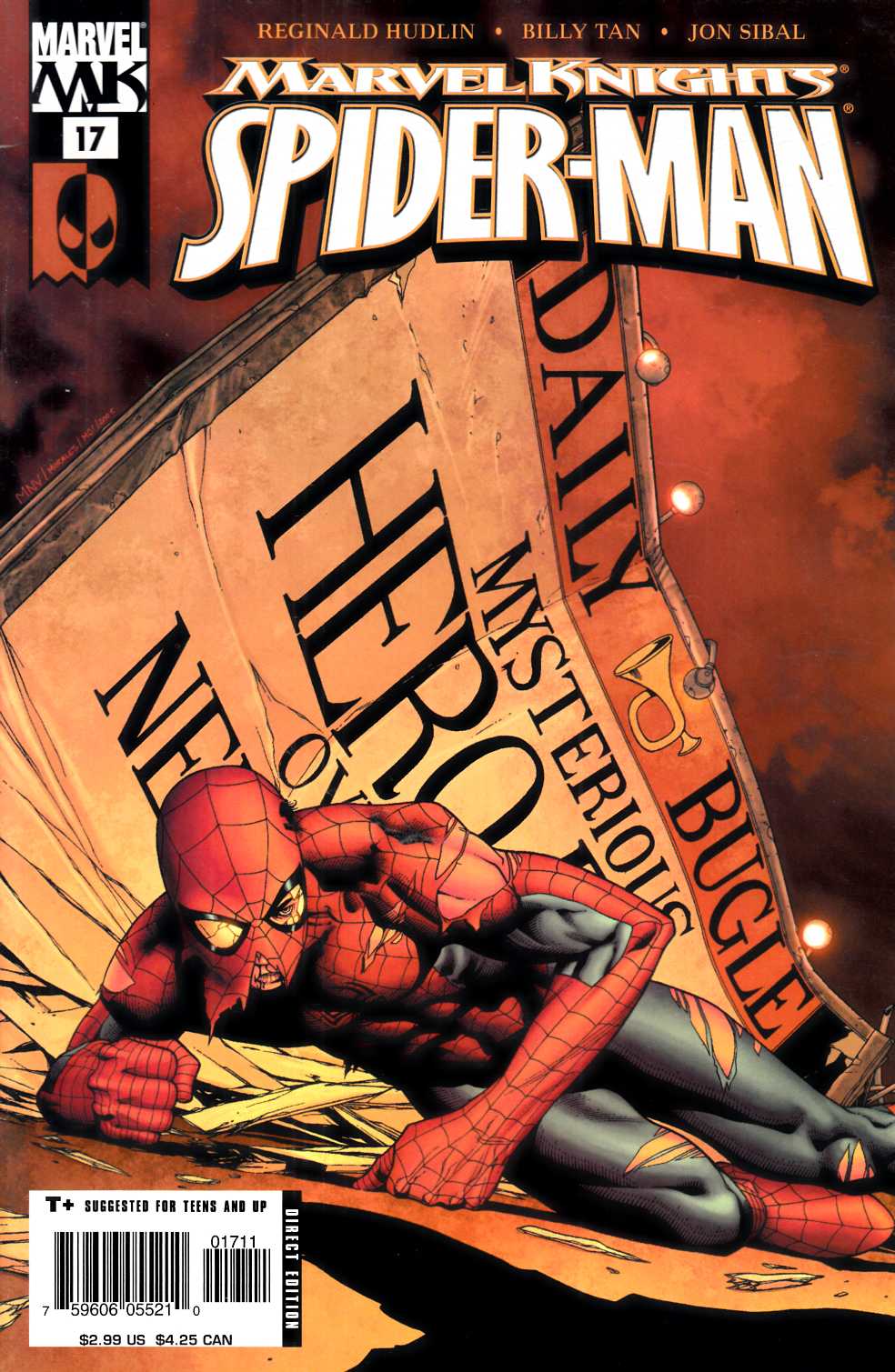 Marvel Knights Spider-Man #17 Fine (6.0) [Marvel Comic] LARGE