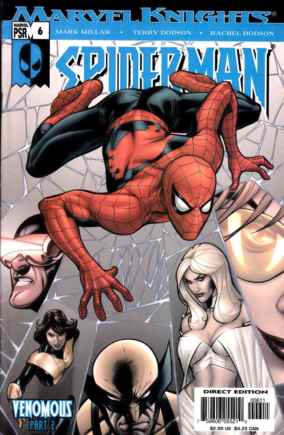 Marvel Knights Spider-Man #6 Fine (6.0) [Marvel Comic] THUMBNAIL
