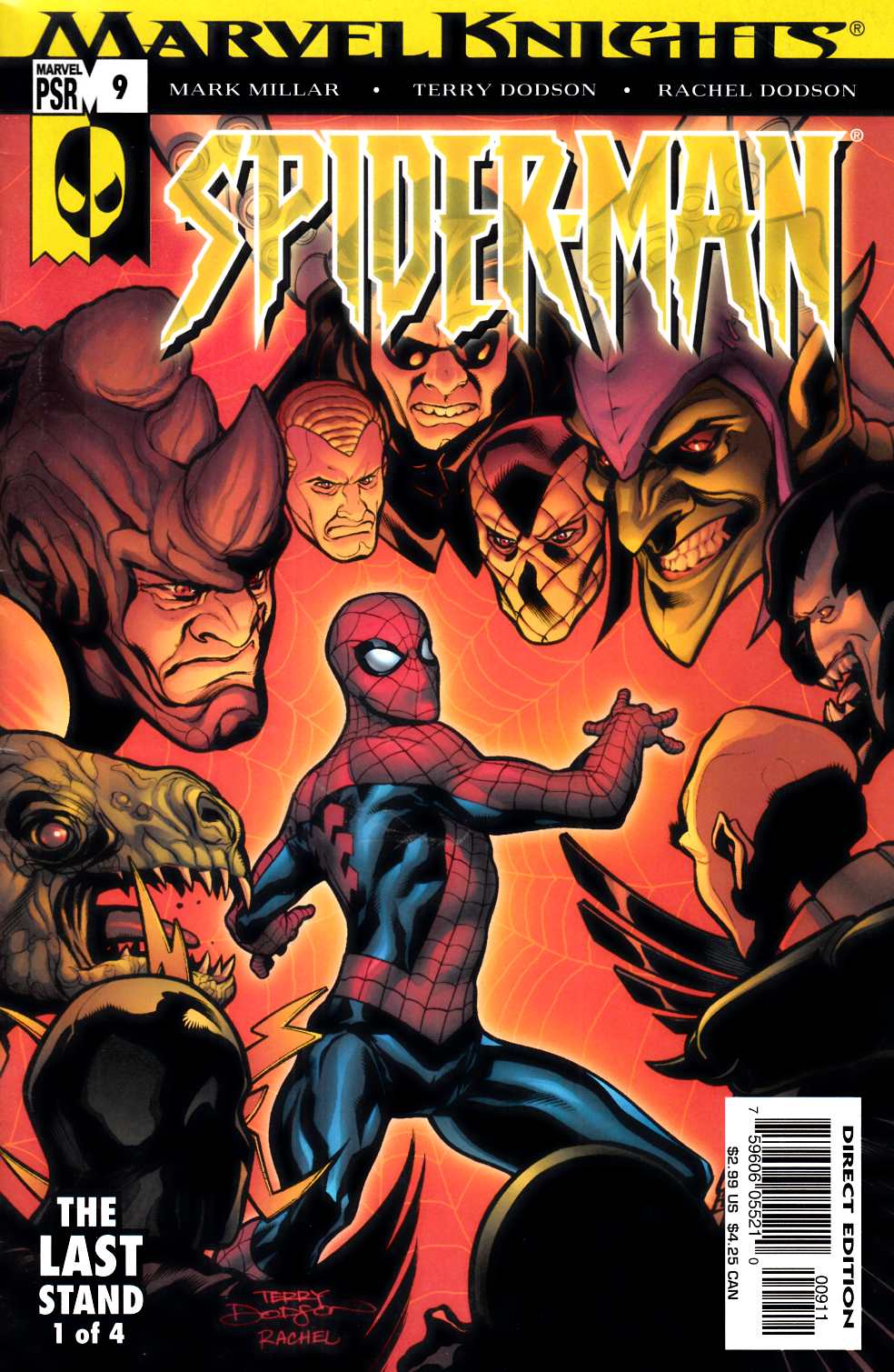 Marvel Knights Spider-Man #9 Fine (6.0) [Marvel Comic] LARGE