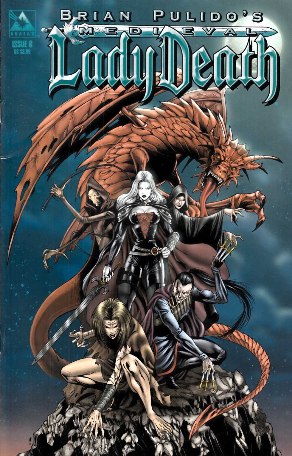 Medieval Lady Death #6 Regular Cover Fine (6.0) [Avatar Comic] LARGE