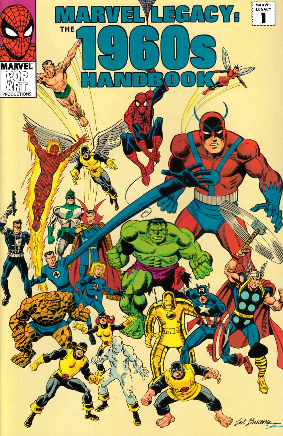 Marvel Legacy 1960's Handbook #1 Very Fine (8.0) [Marvel Comic] LARGE