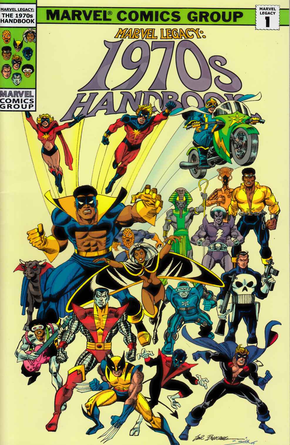 Marvel Legacy 1970's Handbook #1 Very Fine (8.0) [Marvel Comic] THUMBNAIL
