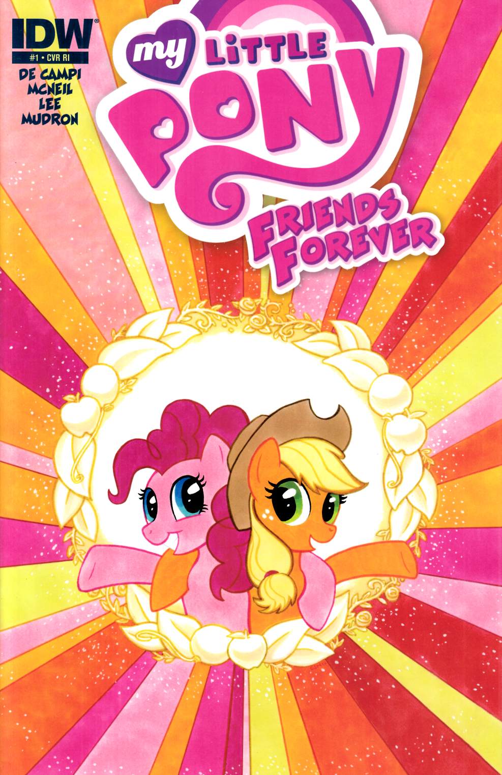 My Little Pony Friends Forever #1 RI Variant Cover Very Fine (8.0) [IDW Comic] LARGE